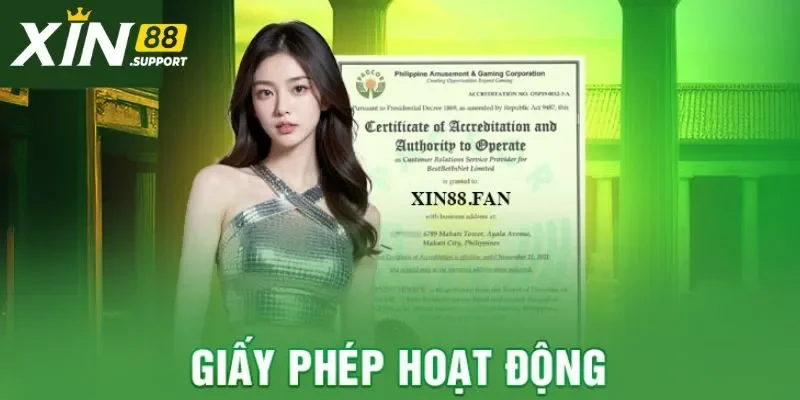 Giấy phép hoạt động - giấy tờ không thể thiếu với nền tảng