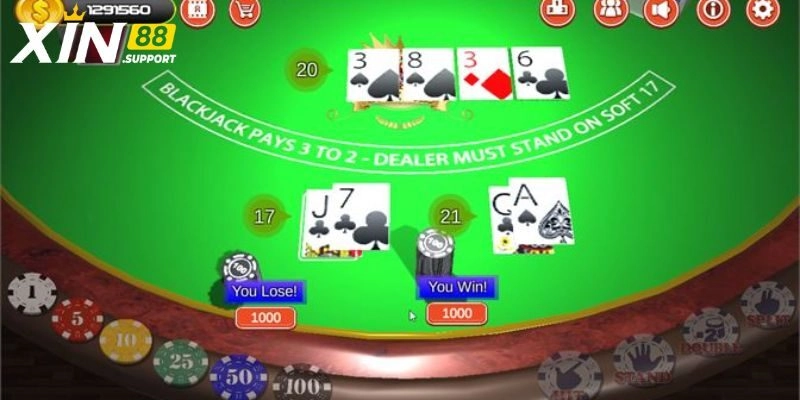 Blackjack 3D – Luật Lệ Và Bí Quyết Hay Từ Cao Thủ Xin88