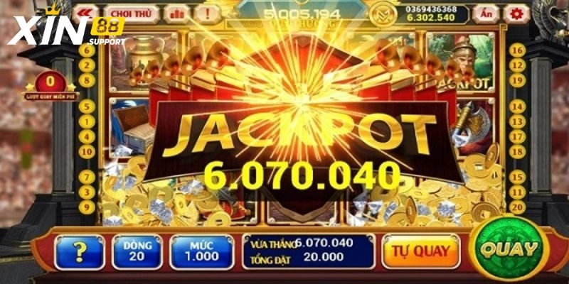 Vì sao nổ hũ jackpot được yêu thích tại Xin88?
