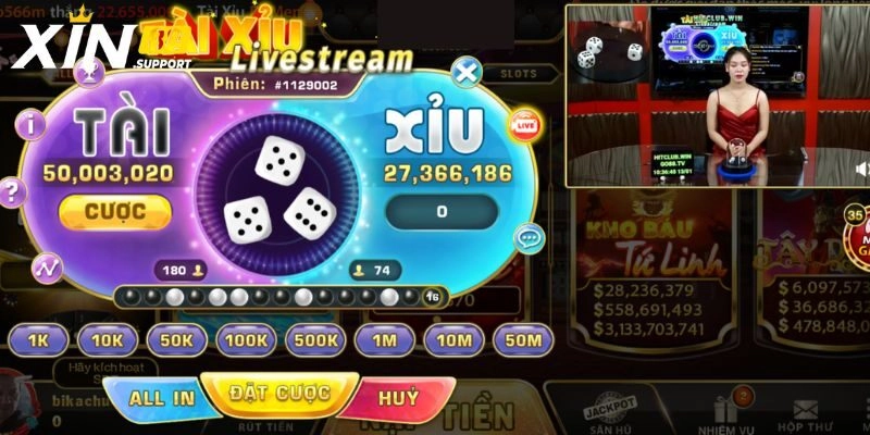 Tài Xỉu Livestream Hấp Dẫn Tại Xin88 Và Bí Quyết Từ Cao Thủ